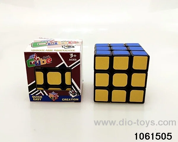 Rubik's cube in window box