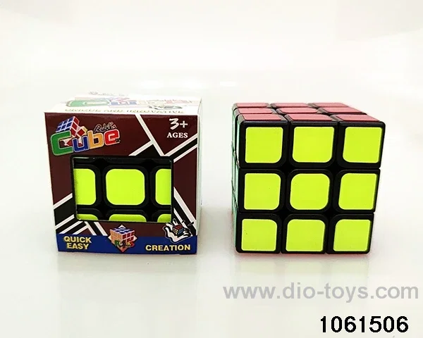 Rubik's cube in window box