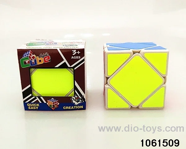 Rubik's cube in window box