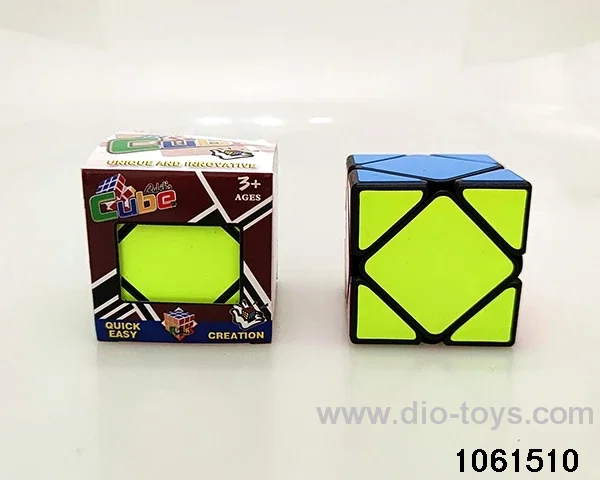 Rubik's cube in window box