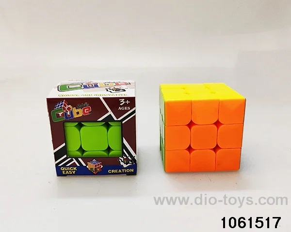 Rubik's cube in window box