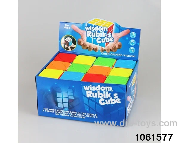 Rubik's cube in display box