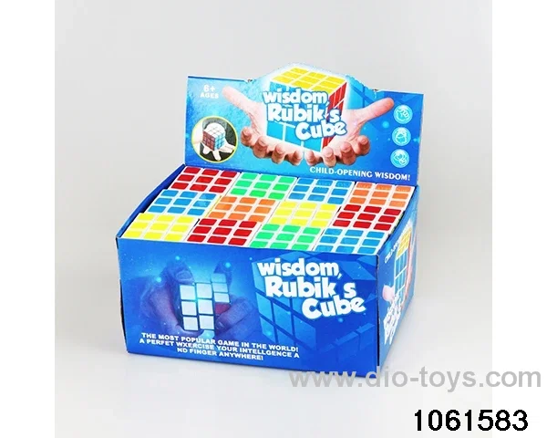 Rubik's cube in display box