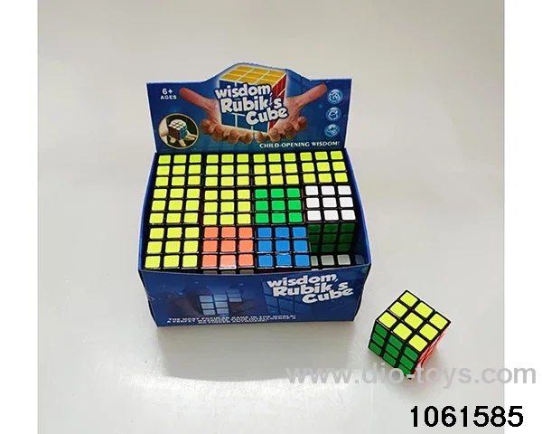 Rubik's cube in display box