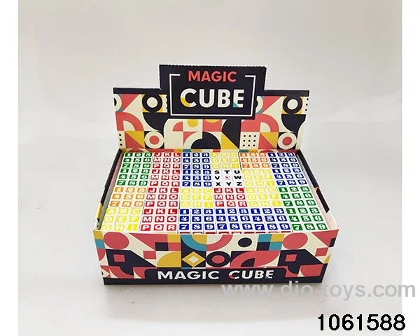 Rubik's cube in display box