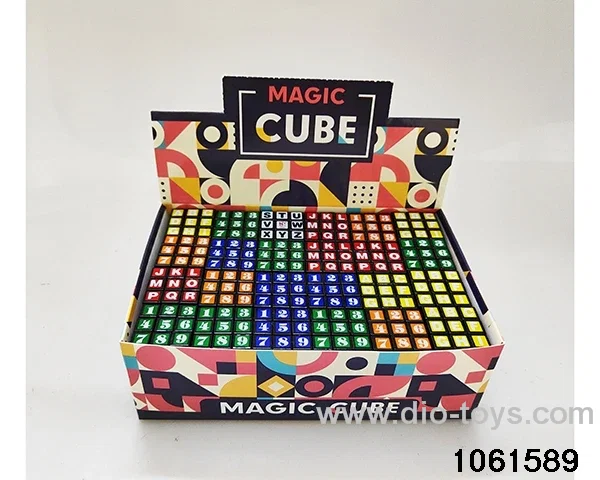Rubik's cube in display box