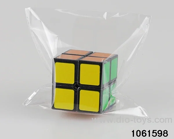 Rubik's cube in opp bag