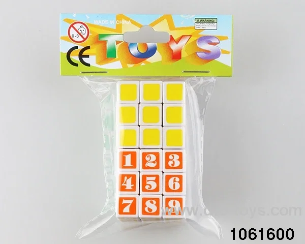 Rubik's cube in poly bag header