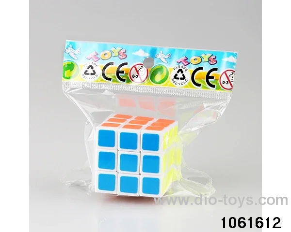 Rubik's cube in opp bag