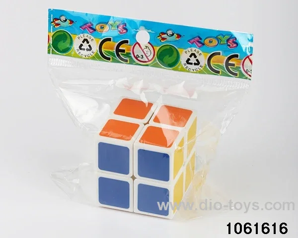 Rubik's cube in opp bag