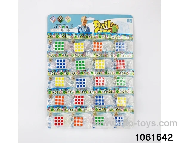 Rubik's cube in opp bag