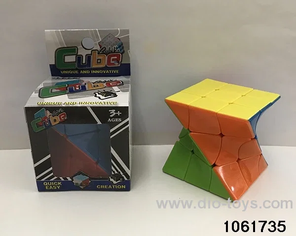 Rubik's cube in window box