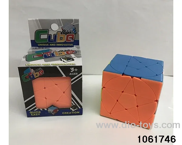 Rubik's cube in window box
