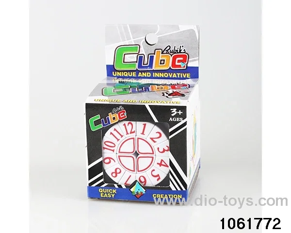 Rubik's cube in color box