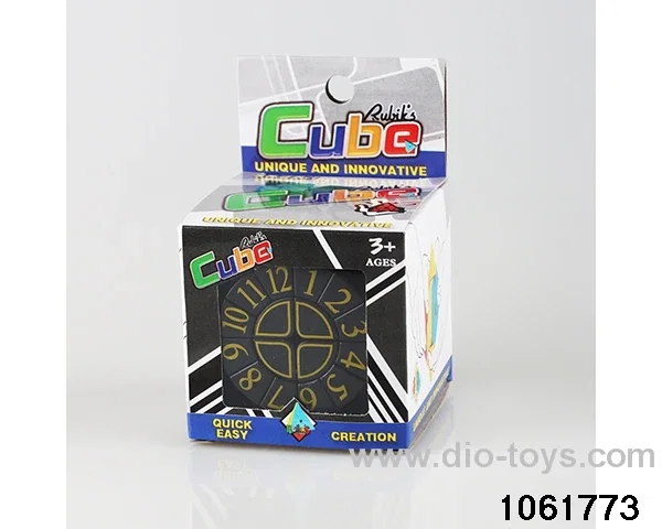 Rubik's cube in color box
