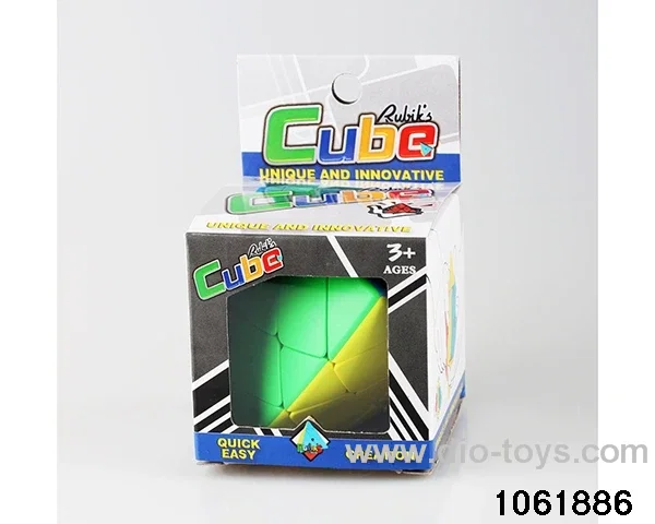 Rubik's cube in color box