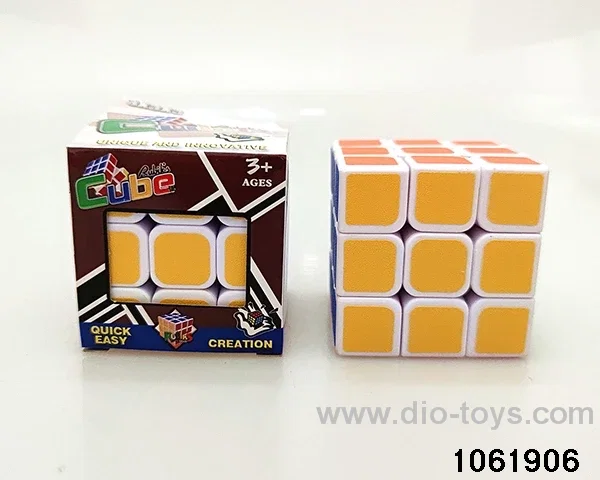 Rubik's cube in window box