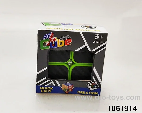 Rubik's cube in window box