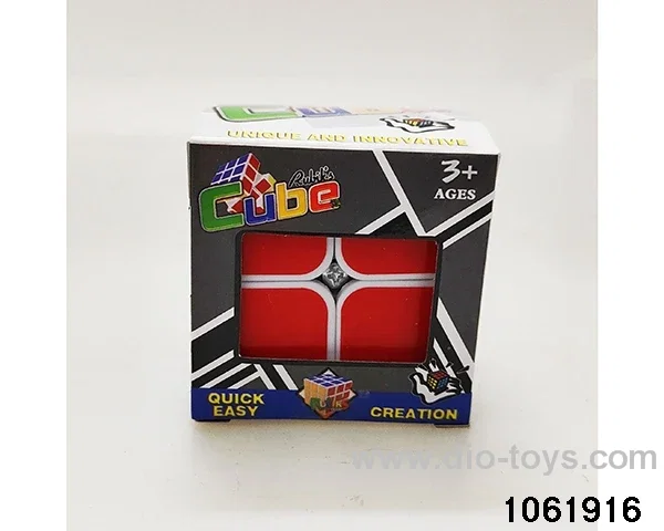 Rubik's cube in window box