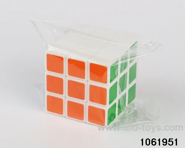 Rubik's cube in opp bag