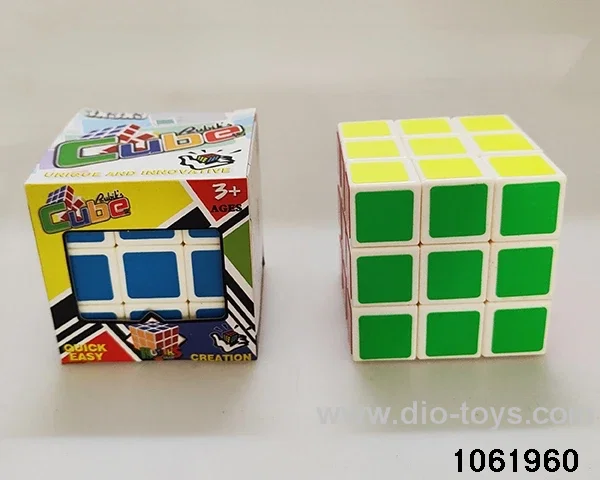 Rubik's cube in window box