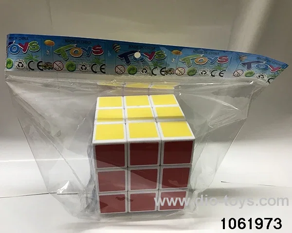 Rubik's cube in opp bag
