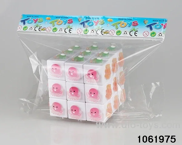 Rubik's cube in opp bag