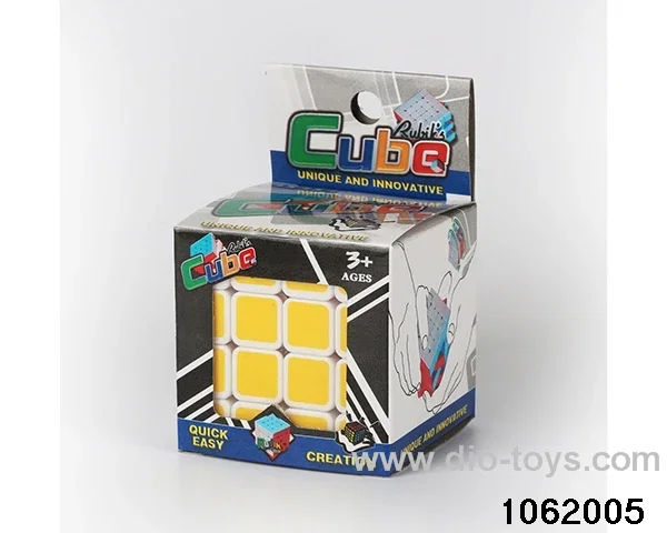 Rubik's cube in window box