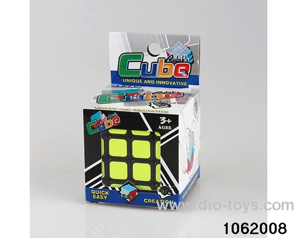 Rubik's cube in color box