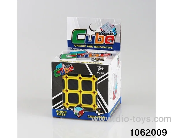 Rubik's cube in color box