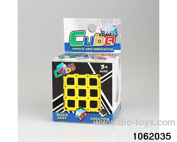 Rubik's cube in color box