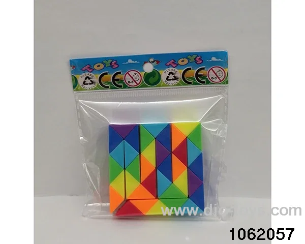 Rubik's cube in opp bag
