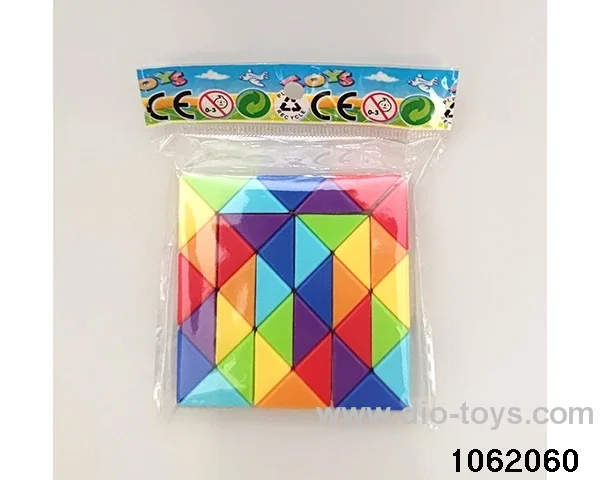 Rubik's cube in opp bag