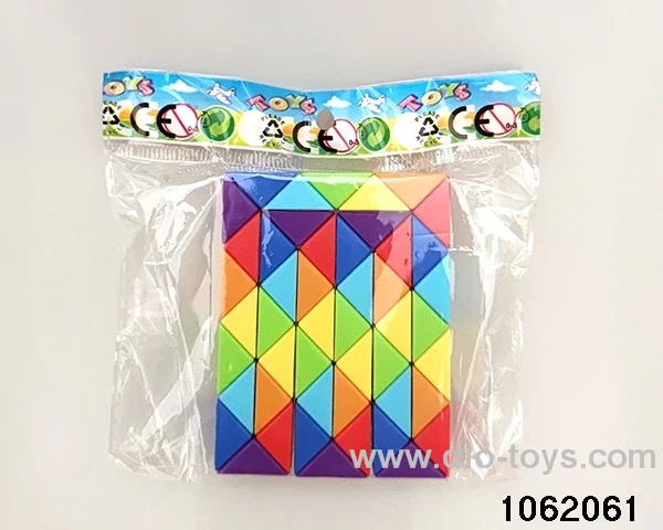 Rubik's cube in opp bag