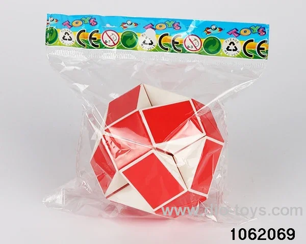 Rubik's cube in opp bag