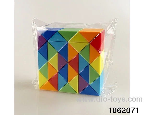 Rubik's cube in opp bag