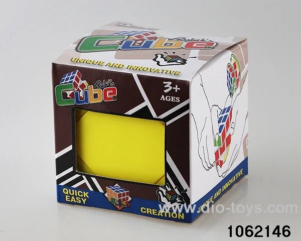 Rubik's cube in window box