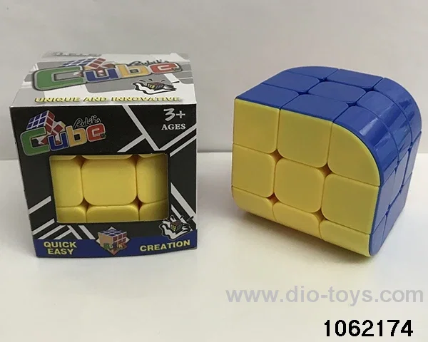 Rubik's cube in color box