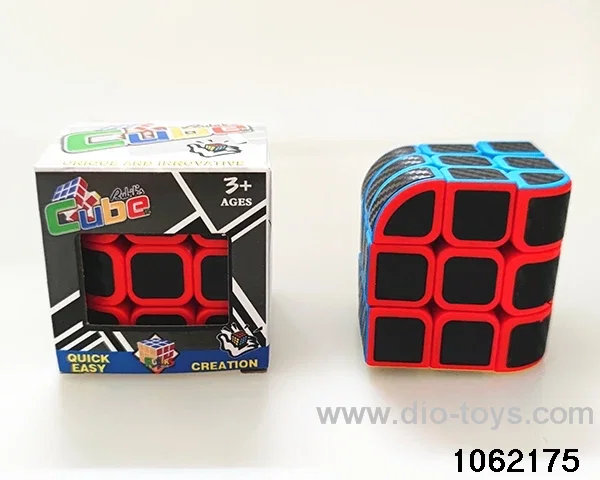 Rubik's cube in color box