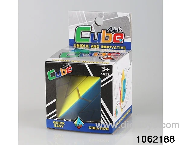 Rubik's cube in window box