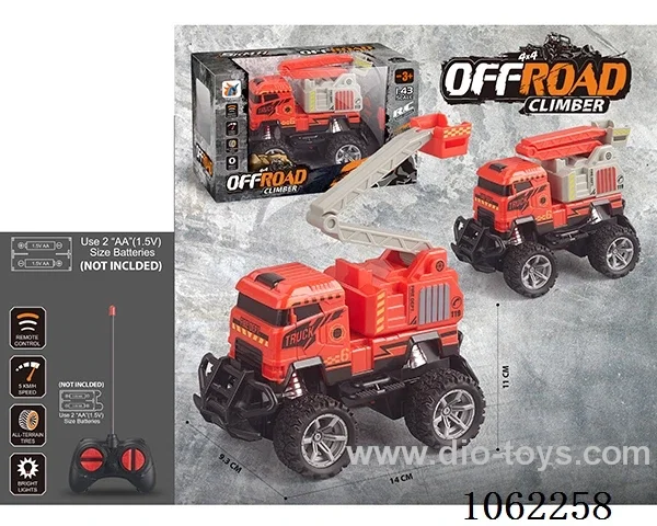 1:43 4ch rc car with light