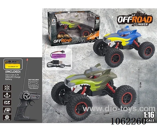 1:16 4ch rc car included battery