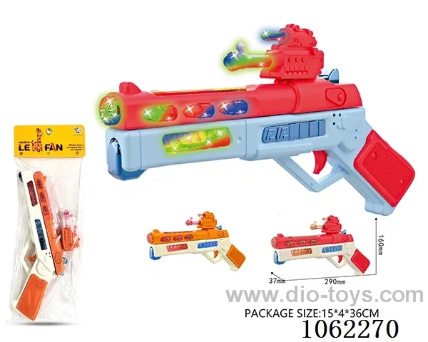 B/O gun toys W L/M