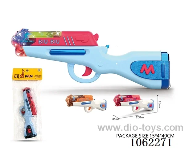 B/O gun toys W L/M