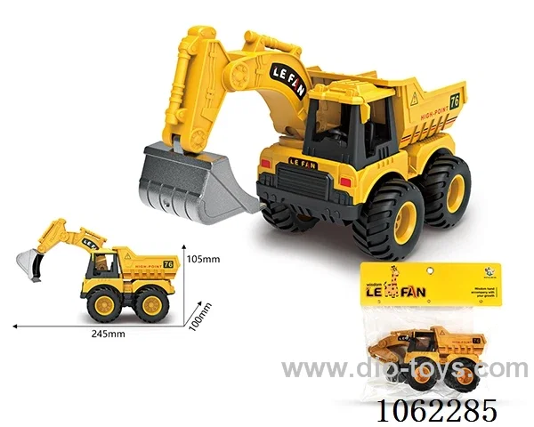 Frictional engineering vehicle