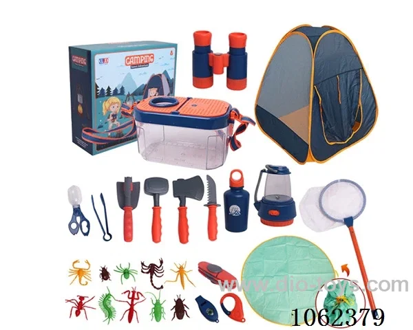 Outdoor camping tent set