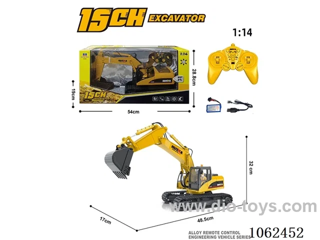 1:14 15ch rc alloy car