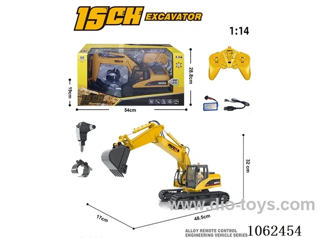 1:14 15ch rc alloy car