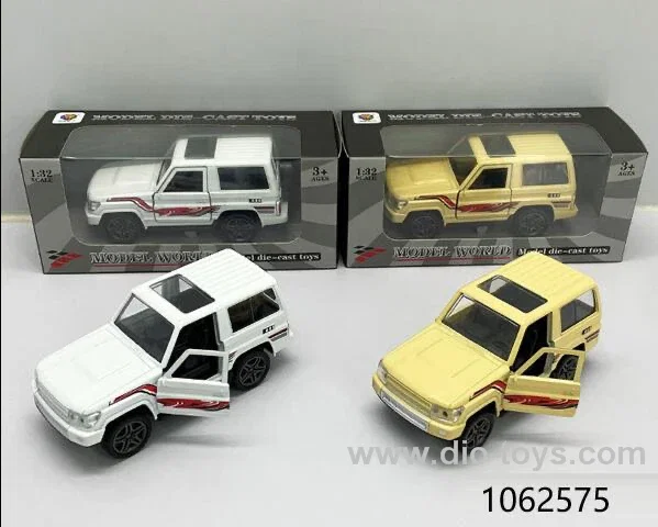 1:32 pull back alloy car with light/music