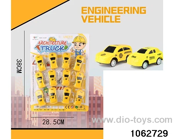 pull back car in blister